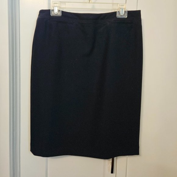 Simon Chang Navy skirt - Picture 1 of 11